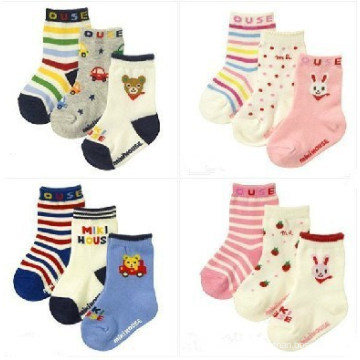 Kinder Kinder Baby Baumwollsocken (KA034)